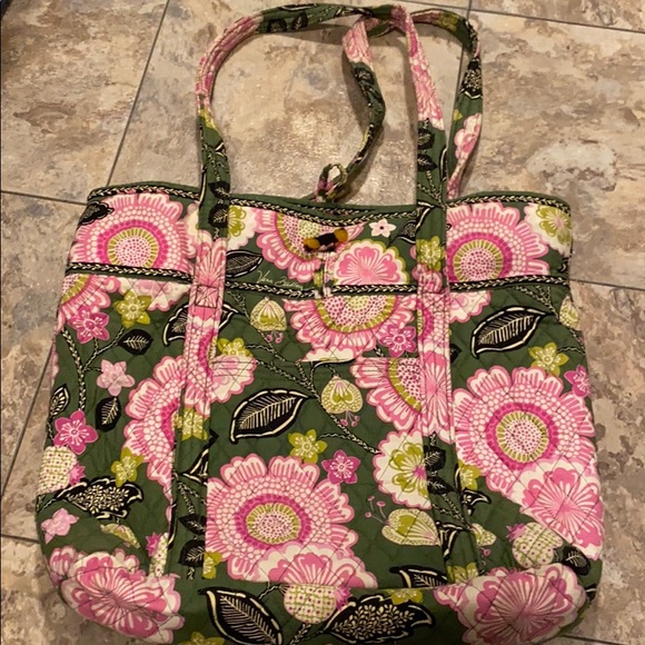 Vera Bradley Handbags - Vera Bradley Tote Bag Olivia Pink Collection